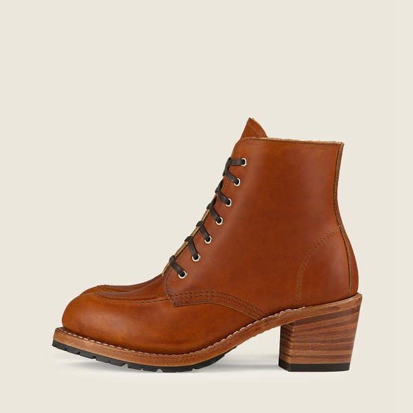 Red Wing Heritage Boots Clara - Heeled Legacy Læder - Brune - Dame 0275-BXFPE